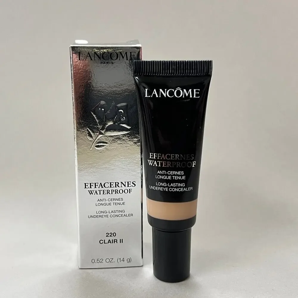 Lancome Effacernes Waterproof Long Lasting Undereye Concealer 0.52 oz 220 Clair